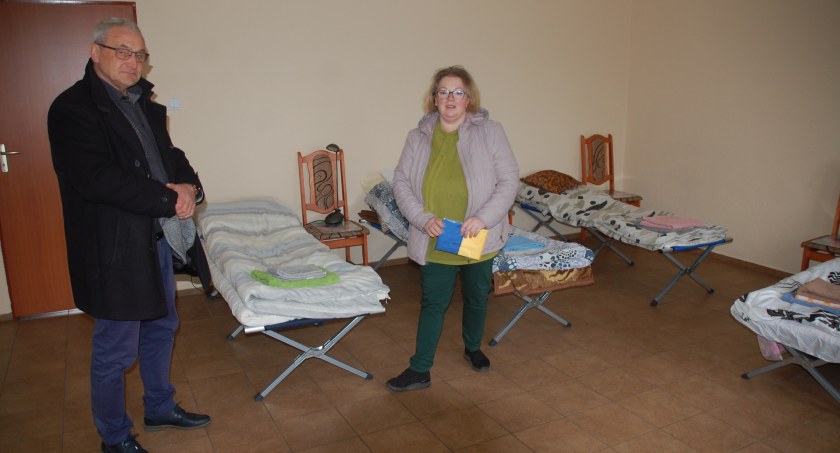 Wiejska świetlica domem uchodźców