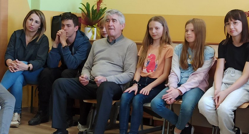 Deklamowali pod okiem profesora