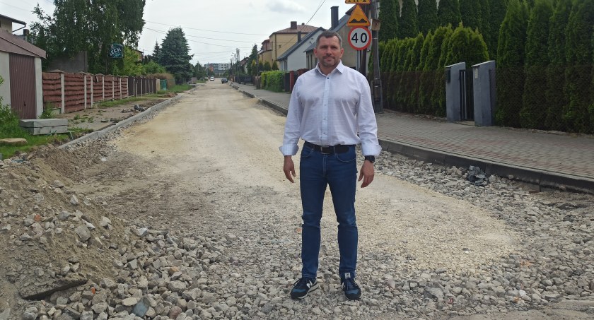 Ul. Zielona w Pajęcznie wkrótce nabierze nowego wyglądu - modernizacja w toku