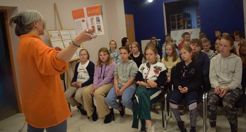 Pisarka spotkała się z dziećmi 