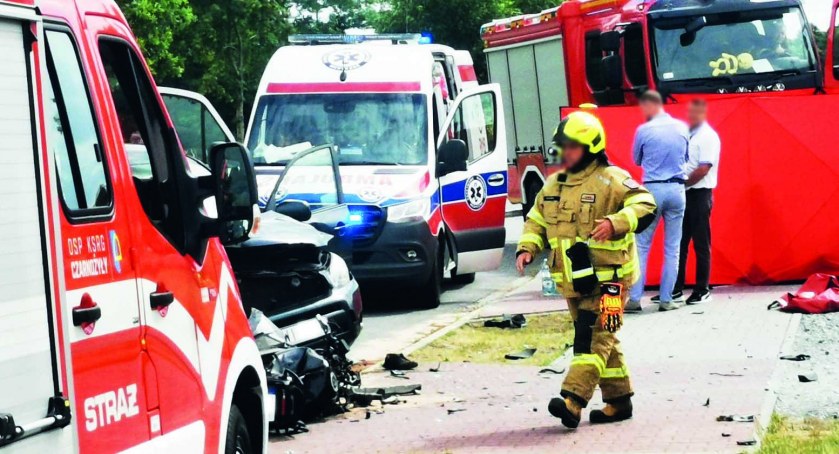 Tragedia na drodze. Nie żyje motocyklista