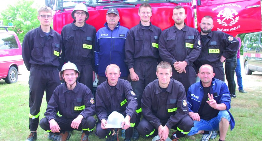 Sprawdzian dla druhów strażaków