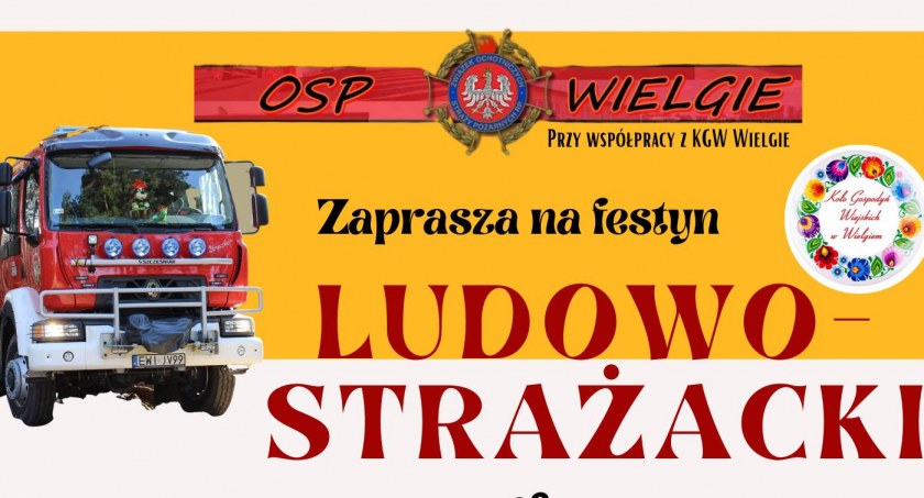 Rozrywka, jedzenie i muzyka - strażacy zapraszają na festyn 