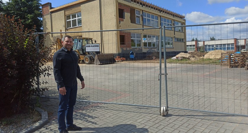 MOK w Pajęcznie odzyska siedzibę - remont idzie w dobrym kierunku 
