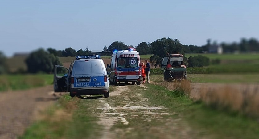 Gospodarz trafił do szpitala 