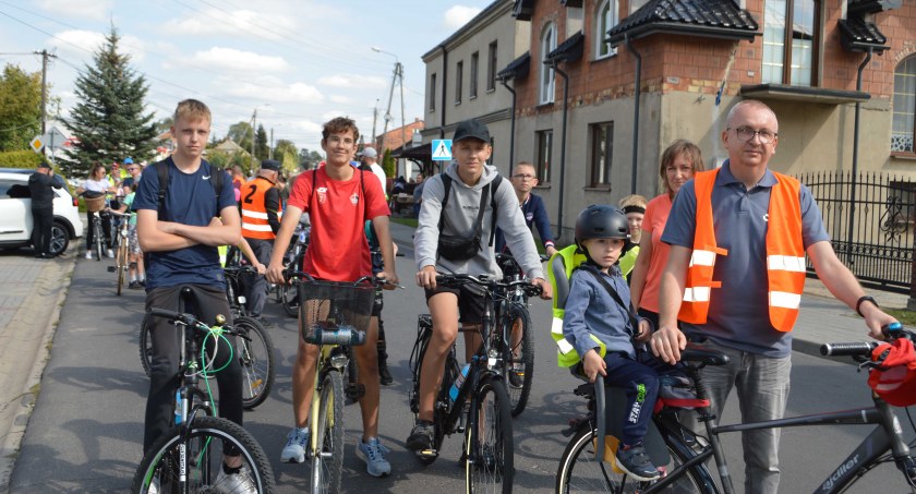 Przepedałowali 36 kilometrów 