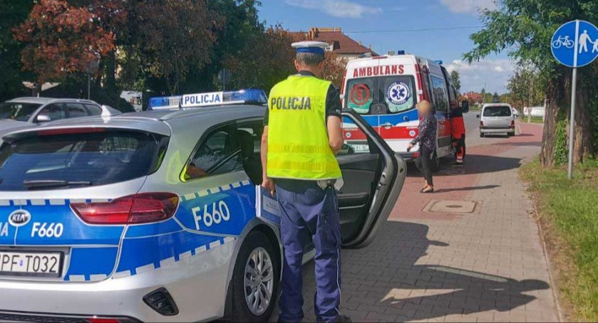 Został potrącony na pasach 