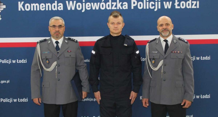 Pajęczańska komenda ma nowego policjanta