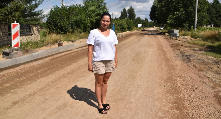 Kamila Krzak-Sojda wykonała swoją misję - priorytetem była przebudowa drogi 