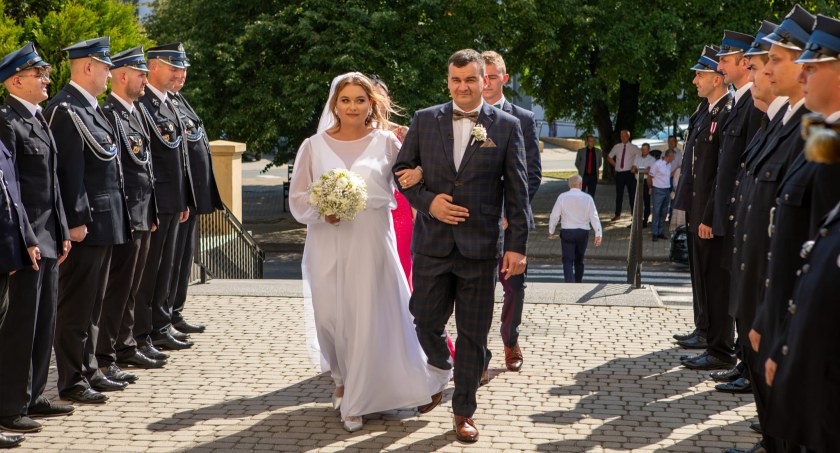 Strażacka para - Mateusz i Karolina wzięli ślub