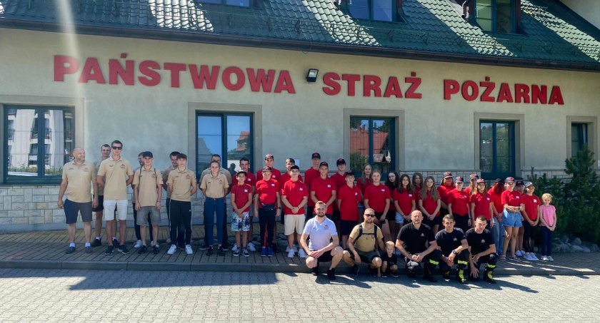 Strażacy z Komornik na warsztatach - wiedzę przekażą mieszkańcom 