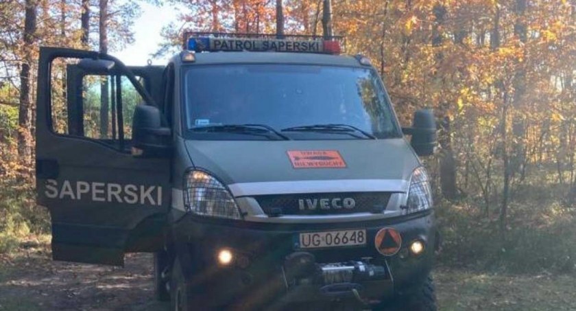 Szukali zabytków wojennych i znaleźli niewybuch 