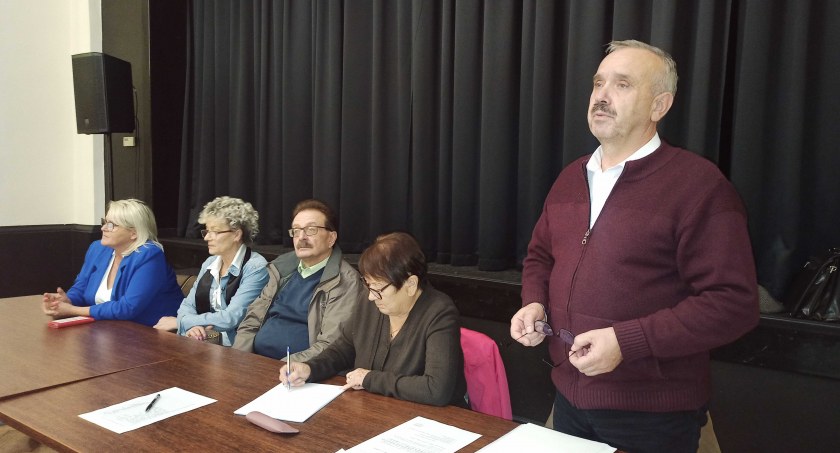 Na zebranie dotarło tylko kilka osób 