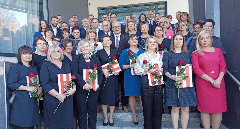 Starosta dziękował pedagogom 