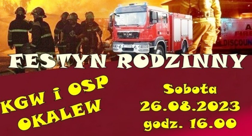 Festyn Rodzinny w Okalewie - zapraszają KGW i OSP