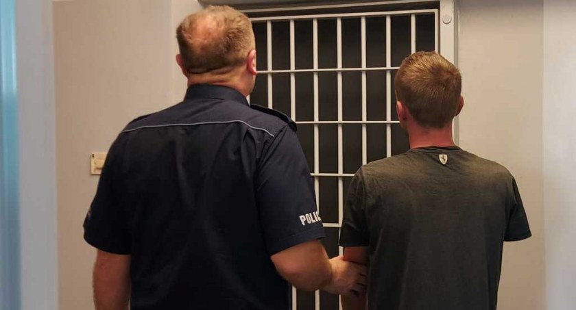 Na szczęście świadek nie pozwolił mu jechać dalej 