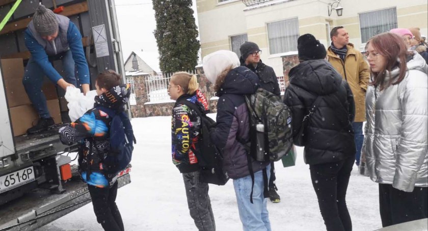 Delegacja z powiatu na Kresach