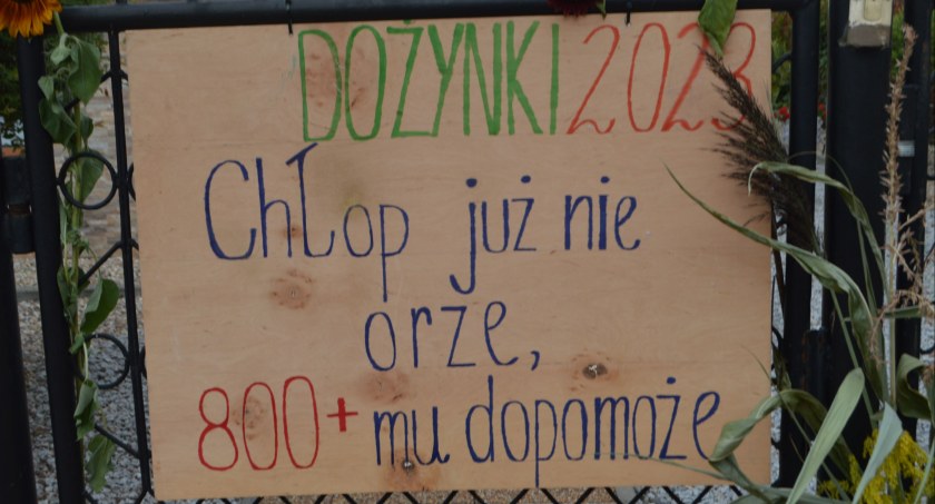 Tak mieszkańcy Ożarowa wystroili na dożynki wieś 
