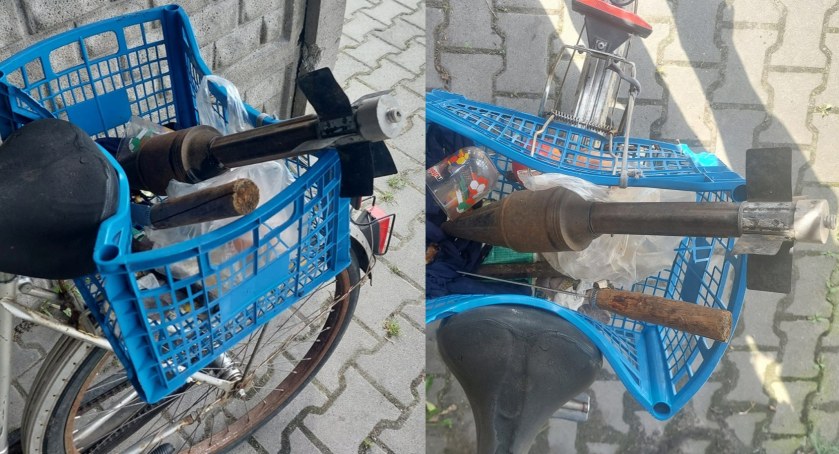 Znalazł go na polu i chciał sprzedać, nieświadomy zagrożenia