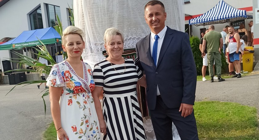 Dożynki w Kolonii Lisowice w gminie Działoszyn - ukłon w stronę tradycji