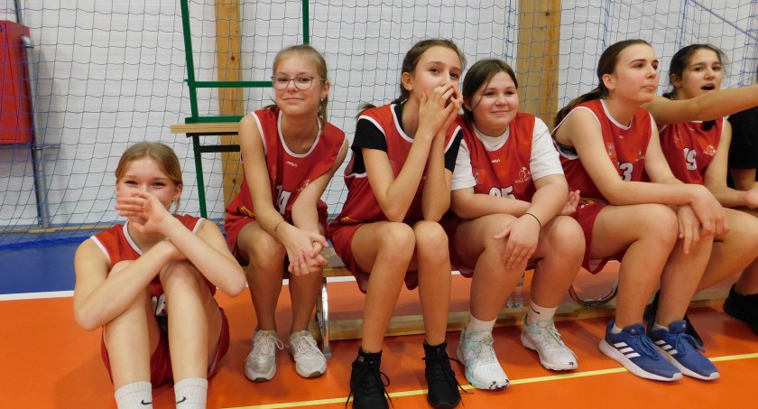 Sekcja koszykówki istniej dopiero od kilu miesięcy