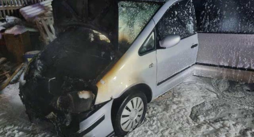 Znów paliła się osobówka 