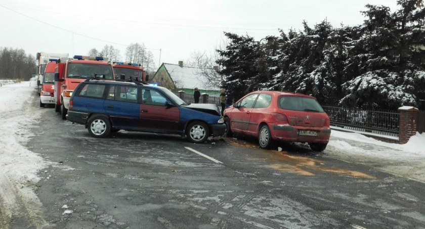 Nie udzielił pierwszeństwa, spowodował wypadek
