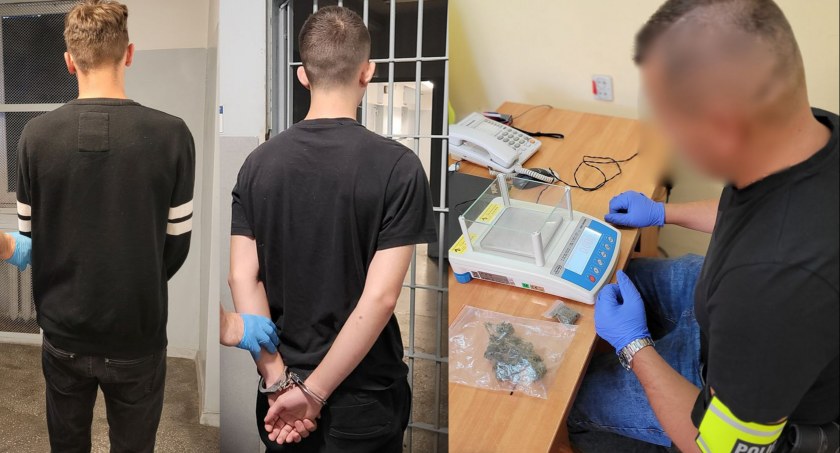 18-latkowie zatrzymani z amfetaminą i marihuaną
