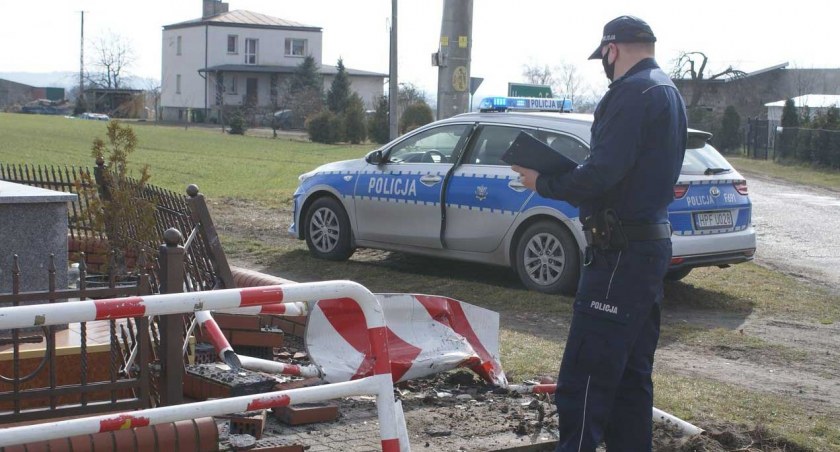Złamał zakaz i spowodował wypadek 