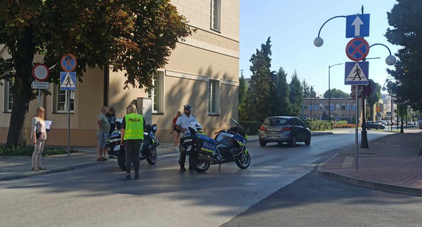 Potrącenie na pasach w Wieluniu - ul. Królewska była zablokowana