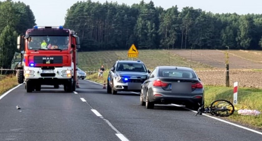 Tragiczny wypadek na drodze - zginął 48-letni rowerzysta 