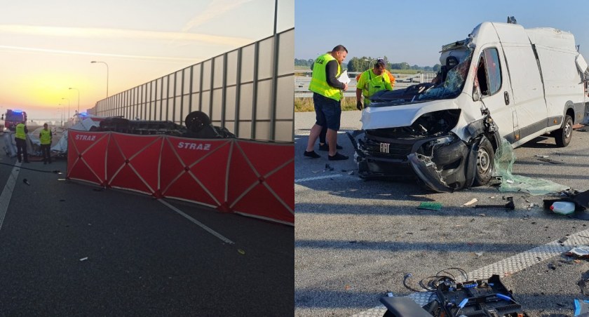 Bus uderzył w ciężarówkę - jedna osoba nie żyje