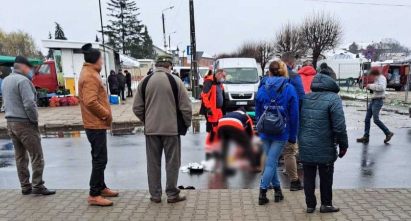 Młody kierowca potrącił emeryta
