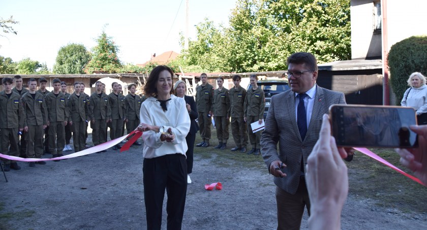 Odsłonięcie nowego muralu w Wieluniu 