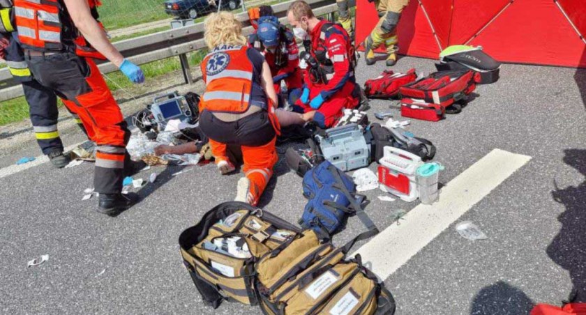 Czeski motocyklista zginął na S8
