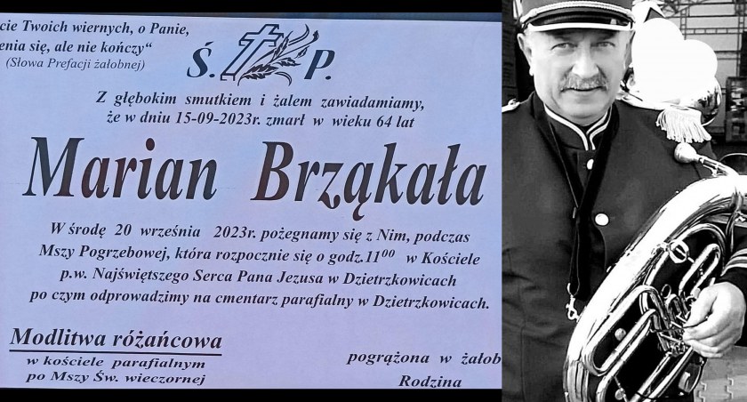 Muzyk nie żyje - orkiestra zagra na jego pogrzebie