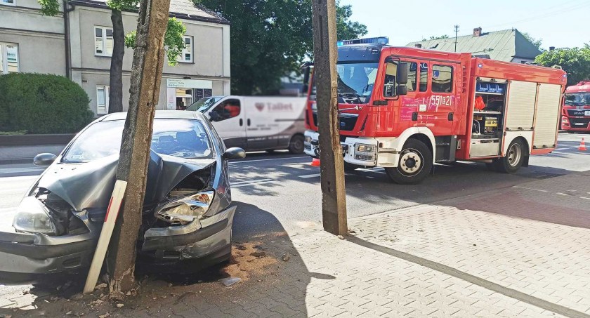 Groźna kolizja w centrum
