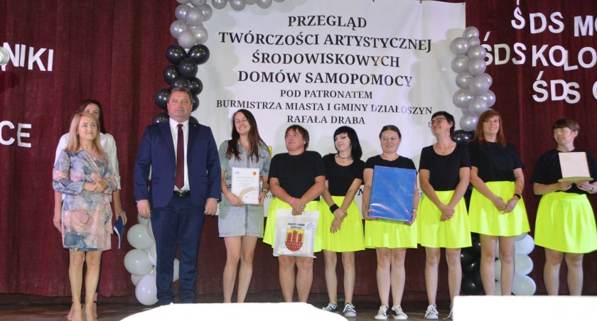 I Przegląd Twórczości Artystycznej Środowiskowych Domów Samopomocy w Działoszynie