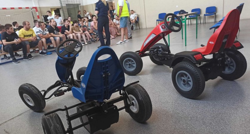 Zrobili akcję, kupili gokarty 