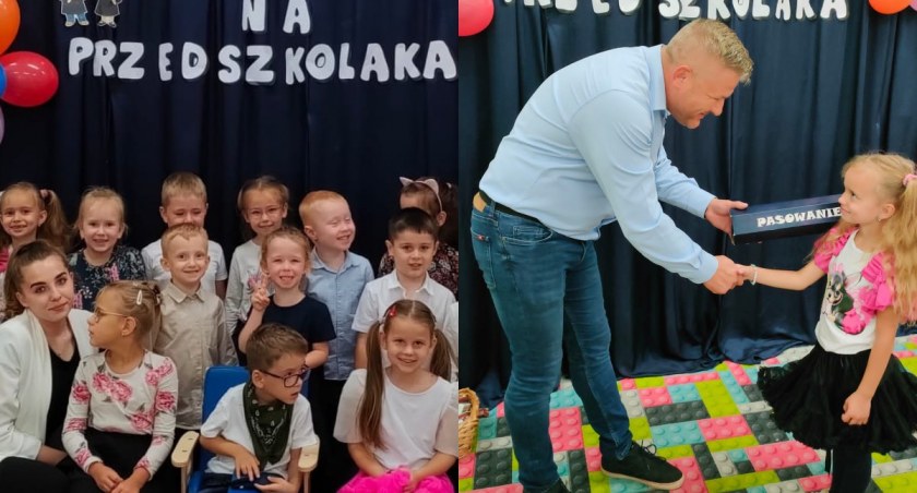 Niezwykła uroczystość - przedszkolaki dołączyły do szkolnej społeczności