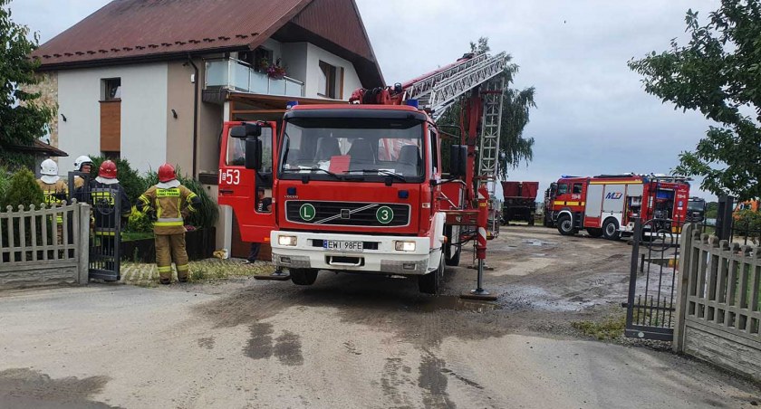 Pożar z samego rana 