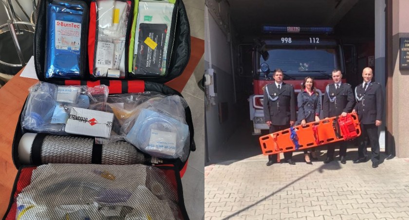 Świetna wiadomość dla strażaków - jednostka w Wierzchlasie z nowym sprzętem 
