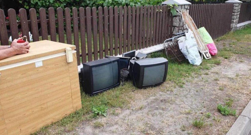 Udana zbiórka złomu i elektrośmieci - pieniądze pójdą na budowę garażu dla OSP
