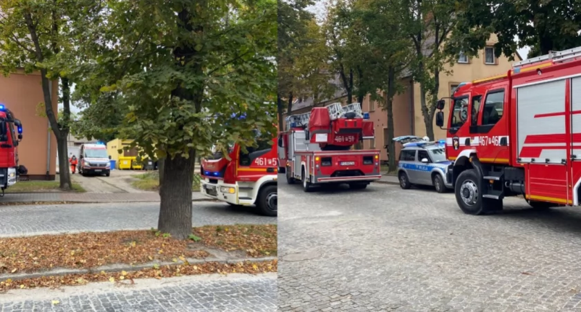 Pożar mieszkania - starszy mężczyzna poważnie poparzony