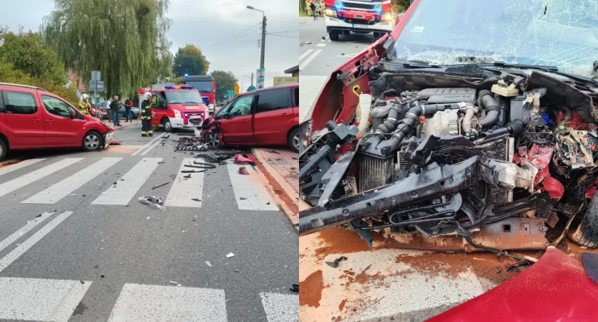 Czołówka na drodze - co się stało? 