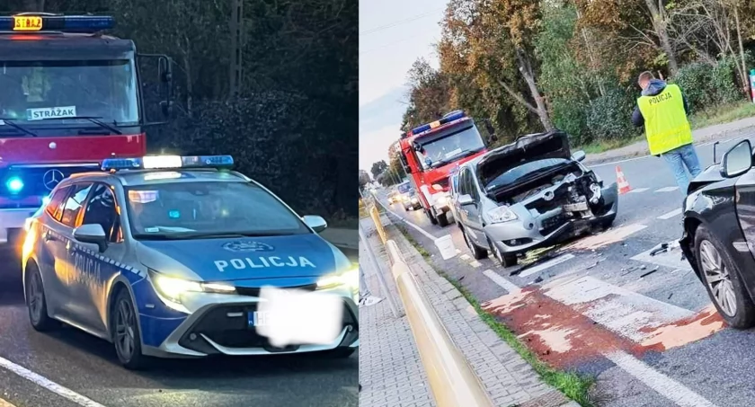 Kierowca BMW spowodował czołówkę