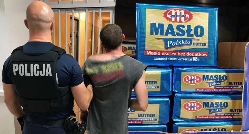 Ukradł masło - grozi mu 10 lat więzienia