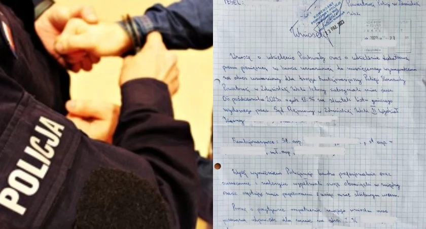 Nietypowy list do policji - mężczyzna podziękował za to, że... został zatrzymany 
