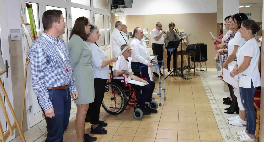 Urodziny mieszkańców DPS w Skrzynnie