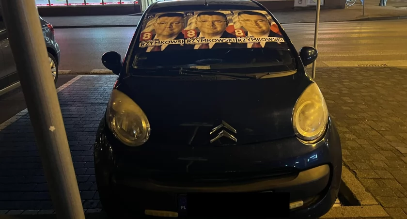 Samochód dla niepełnosprawnego, czy reklama wyborcza? 